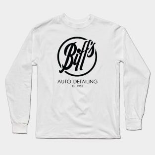 Biff's Auto Detailing (Dark) Long Sleeve T-Shirt